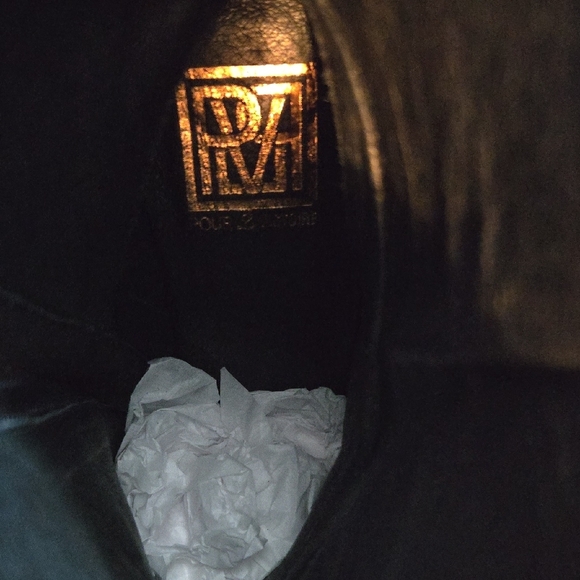 Pour La Victoire Black Heeled Boots - Picture 9 of 10